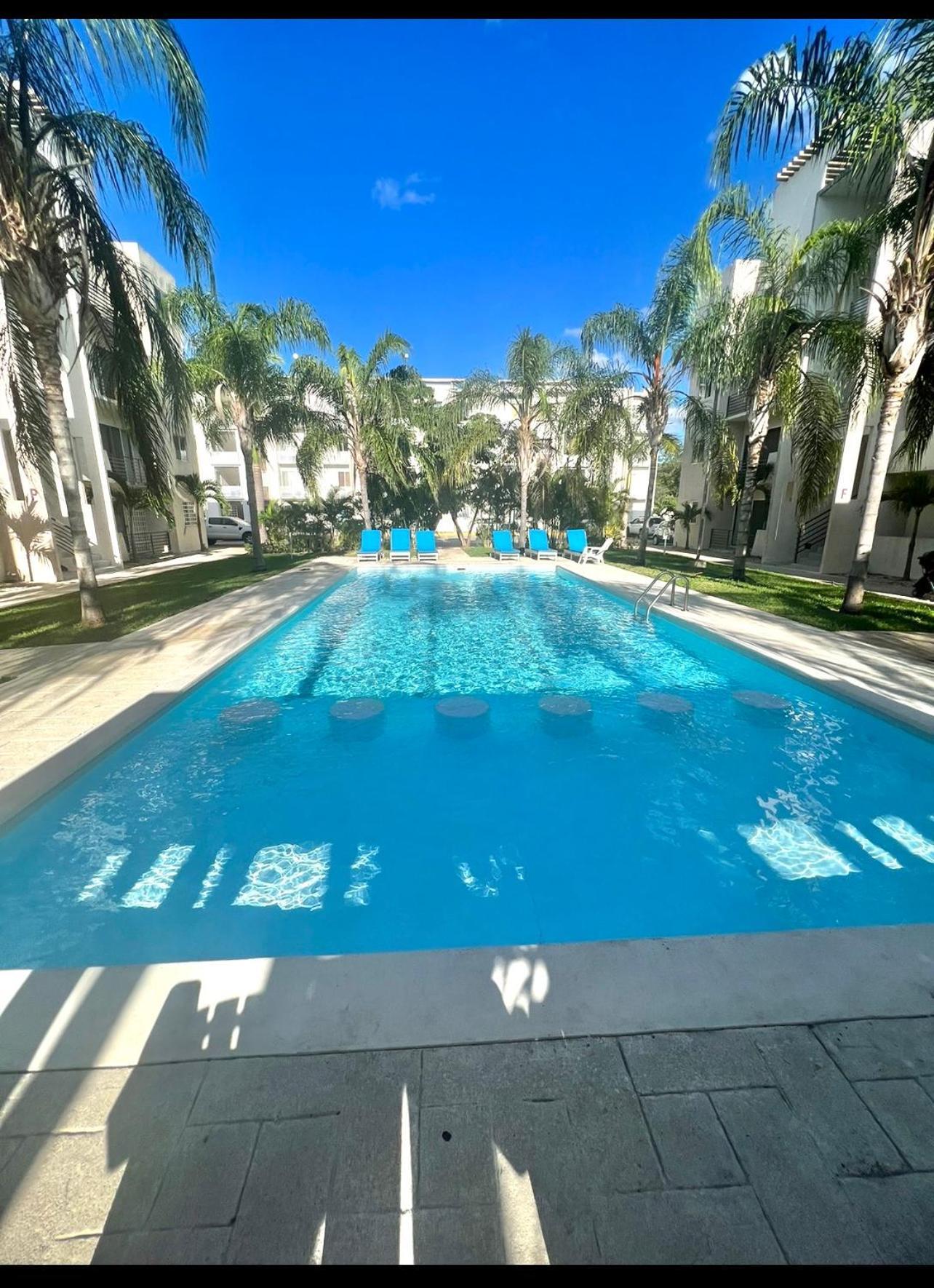Departamento Blue Vacacional Apartment Playa del Carmen Exterior foto